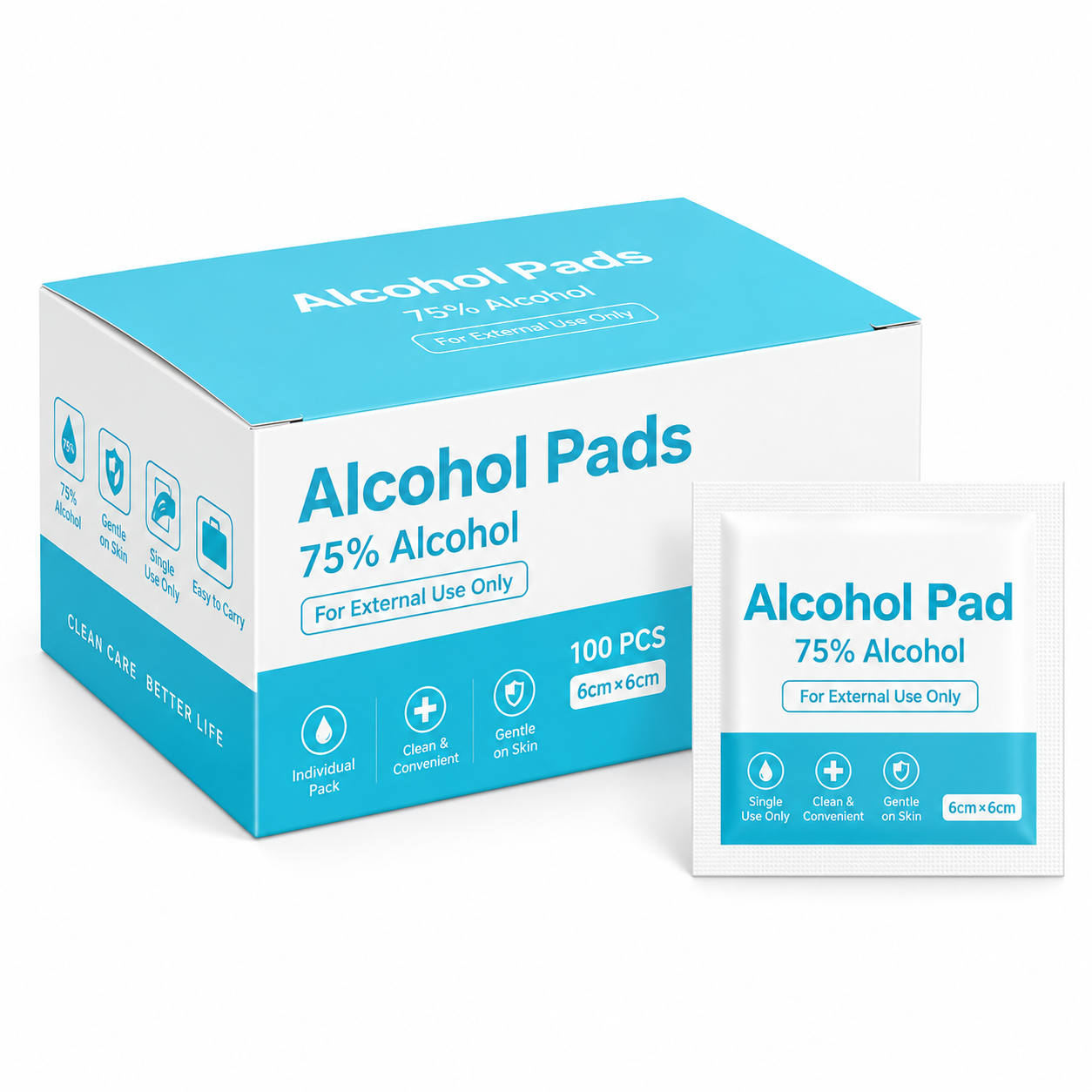 Wholesale Alcohol Prep Pads